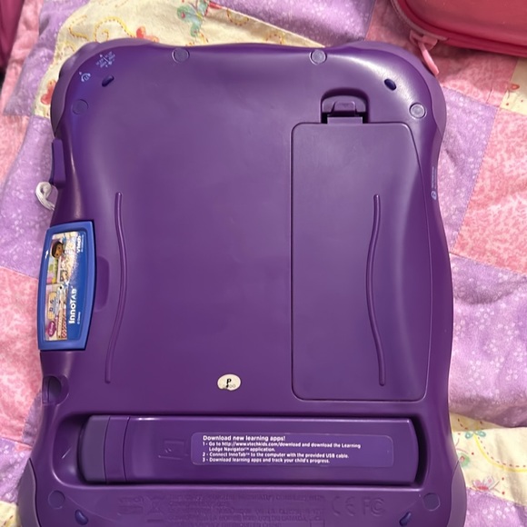 VTech Innotab Model 1268 W/Backpack Carrying Case W/2 Games - Picture 4 of 14